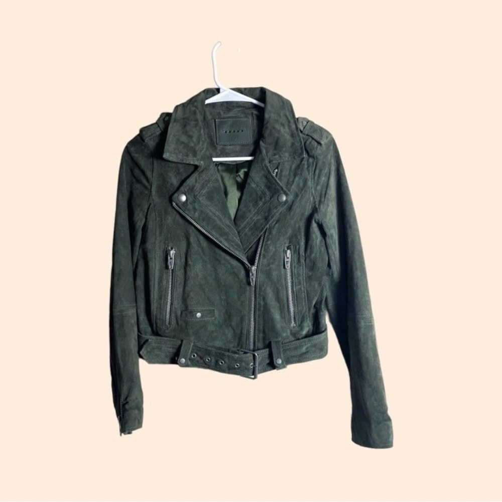 Blank NYC Suede Moto Jacket